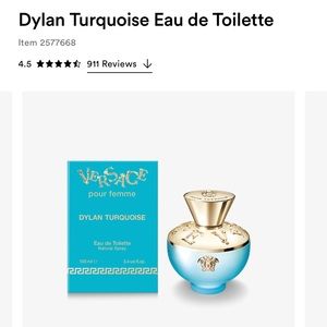 🩵Dylan turquoise Versace perfume 3oz🩵